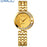 Rhinestone Stainless Steel Quartz Watch