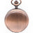 Golden Smooth Quartz Pocket Watch