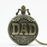 Vintage Chain Retro The Greatest Quartz Pocket Watch