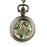 Fob Chain Vintage Quartz Pocket Watch