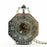 Silver Stainless Steel Skeleton Dial Posh Pocket Watch