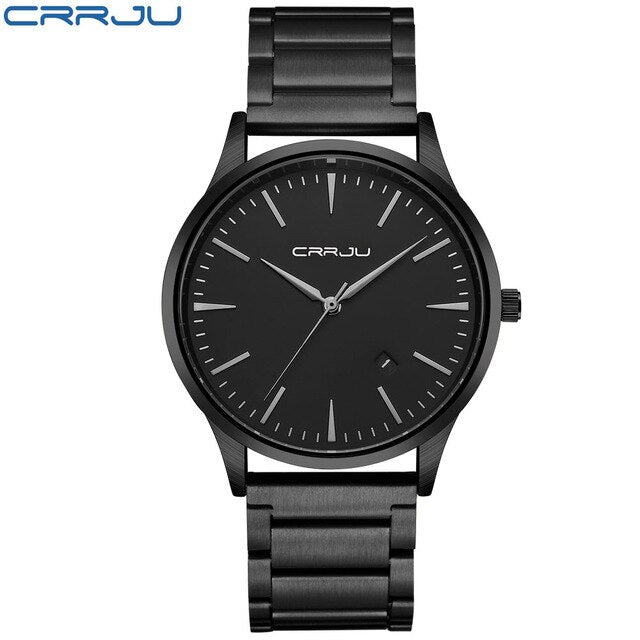 Gold Waterproof Quartz Watch