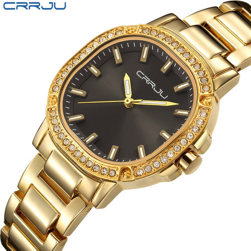 Quartz Gold Watch
