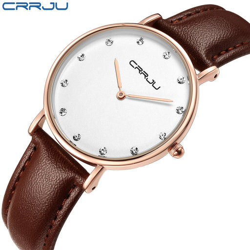 Quartz Brand Rhinestone Watch