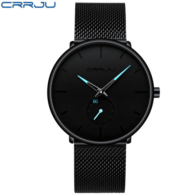Waterproof Ultra Thin Dial Quartz Watch