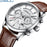 Waterproof Chronograph Leather Watch