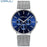 Quarz Mesh Strap Waterproof Watch