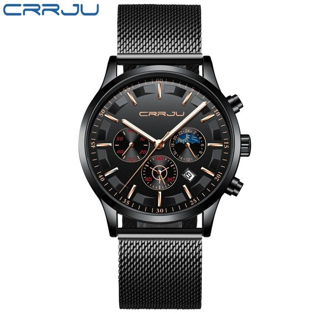 Quartz Mesh Steel Watch