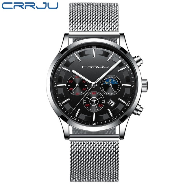 Quartz Mesh Steel Watch