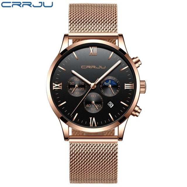 Leather Quartz Watch