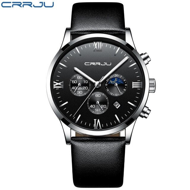 Leather Quartz Watch