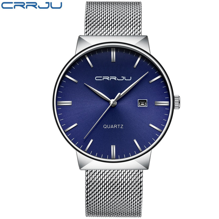 Stainless Steel Waterproof Quartz Watch