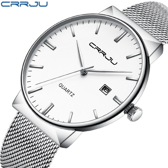 Stainless Steel Waterproof Quartz Watch