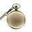 Golden Smooth Quartz Pocket Watch