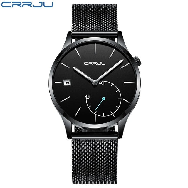 Mesh Steel Waterproof Quartz Watch