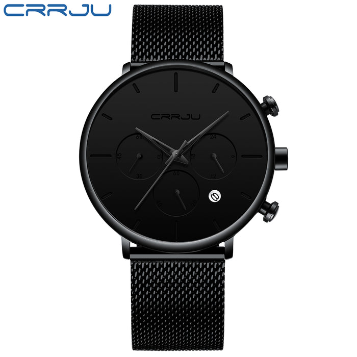 Waterproof Ultra Thin Dial Quartz Watch
