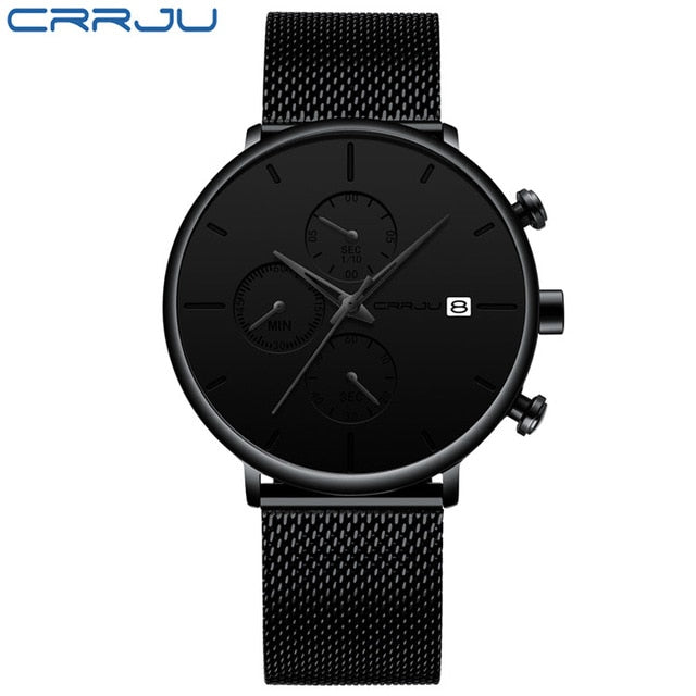 Stainless Steel Mesh Strap Watch