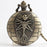 Retro Antique Bronze Little Prince Quartz Pocket Watch