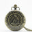 Retro Antique Bronze Little Prince Quartz Pocket Watch