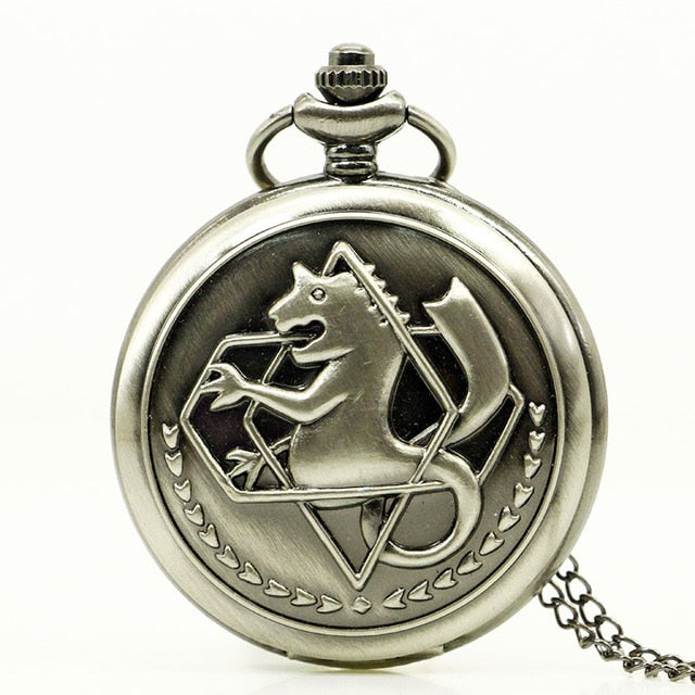 Retro Antique Bronze Little Prince Quartz Pocket Watch