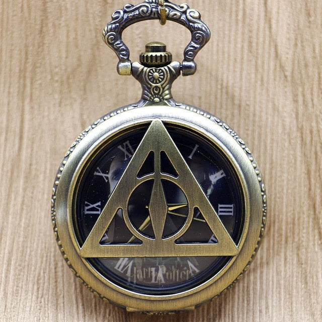 Retro Antique Bronze Little Prince Quartz Pocket Watch