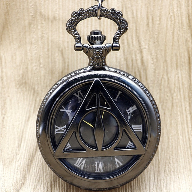 Retro Antique Bronze Little Prince Quartz Pocket Watch