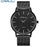 Stainless Steel Quartz Golden Watch
